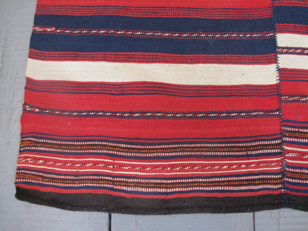 Modernist Tribal Flatweave, North-West Persia, circa 1890,, 1.99m x 1.39m View V