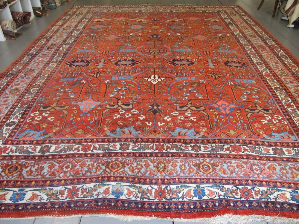 Beautiful Large Bidjar Carpet, Persia, circa 1880, 4.37m x 3.38m