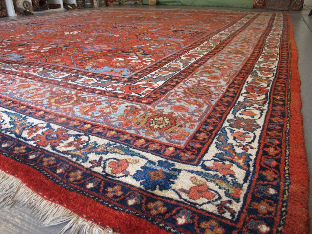 Beautiful Large Bidjar Carpet, Persia, circa 1880, 4.37m x 3.38m View IX