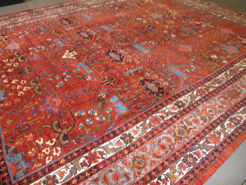 Beautiful Large Bidjar Carpet, Persia, circa 1880, 4.37m x 3.38m View XII