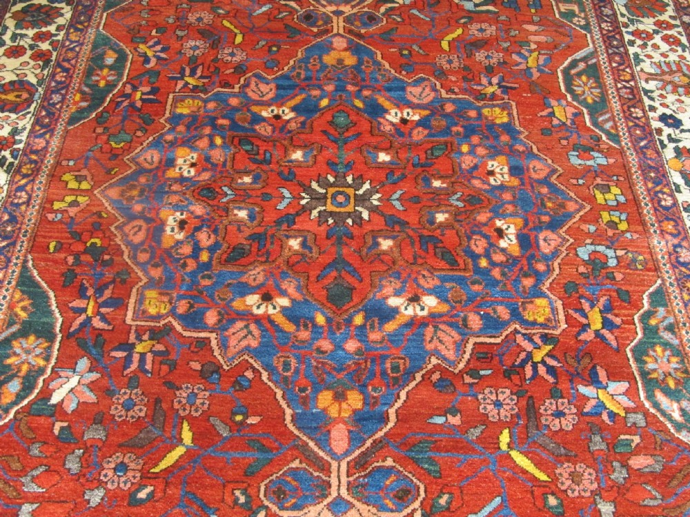 Charming Persian Baktiar Carpet, circa 1890, 3.14m x 2.23m View II