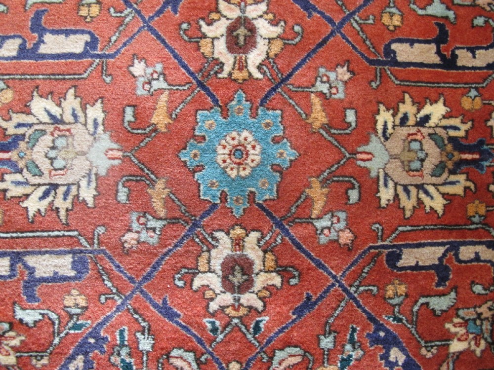 Fine Tabriz Carpet with All-Over Design, 3.95m x 2.83m View VI