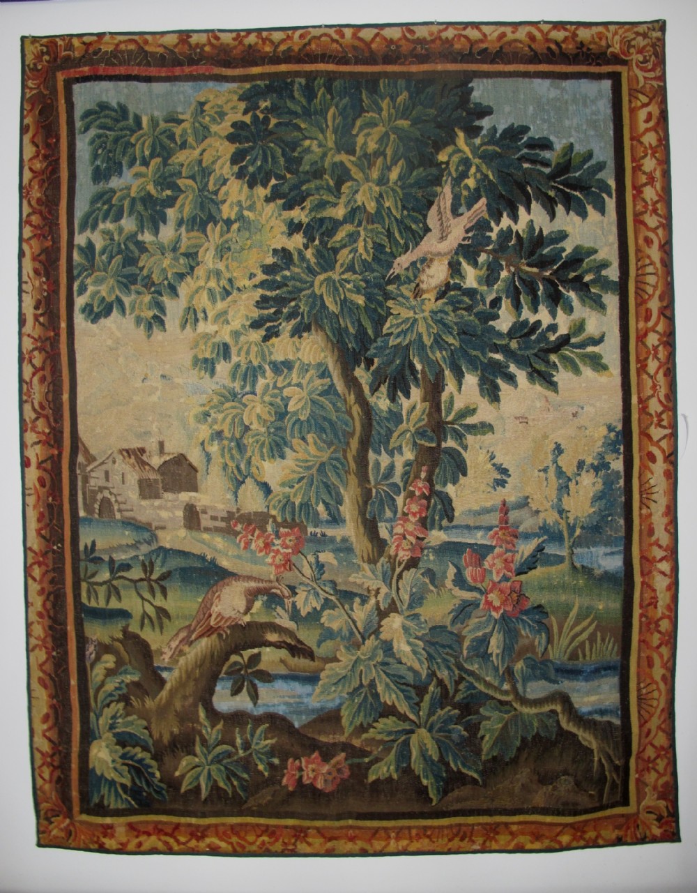 18th Century Fine French Verdure Tapestry, 1.86m x 2.34m