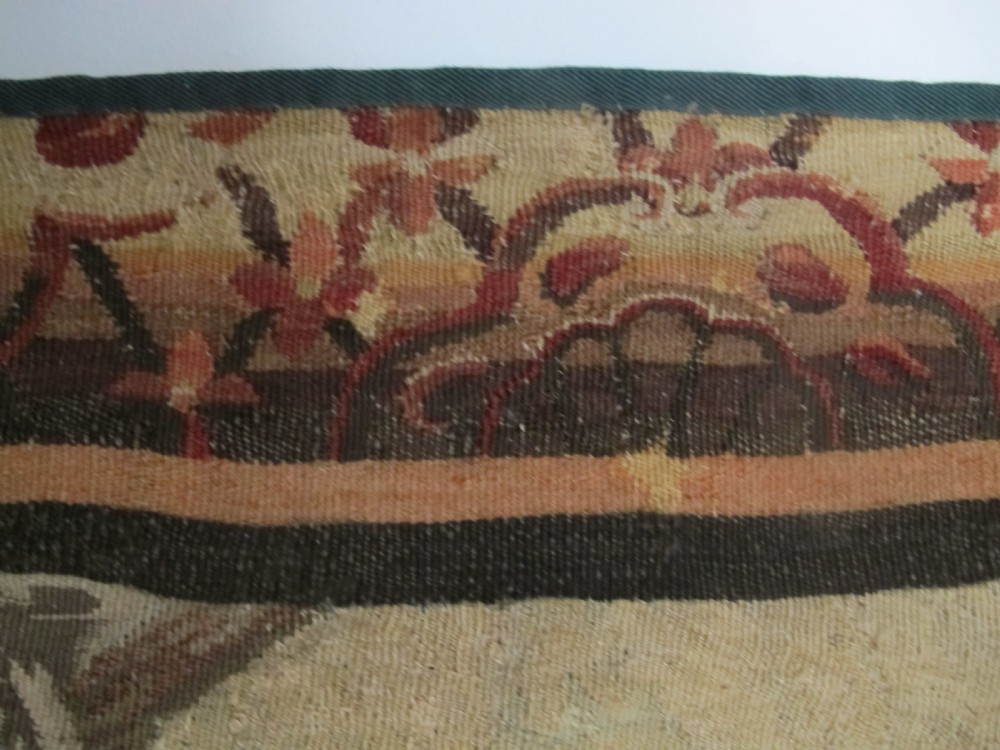 18th Century Fine French Verdure Tapestry, 1.86m x 2.34m View IV