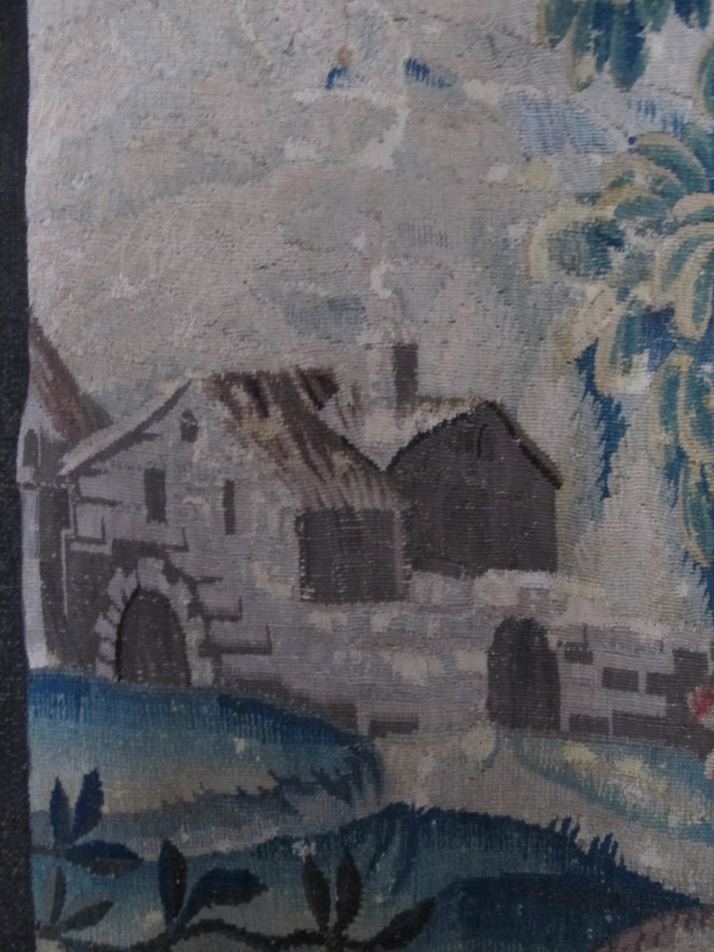 18th Century Fine French Verdure Tapestry, 1.86m x 2.34m View VI