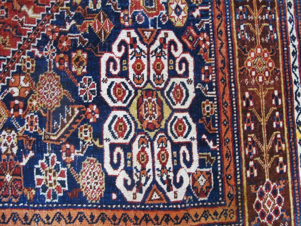 Persian Qashqai Rug, 2.20m x 1.36m View III