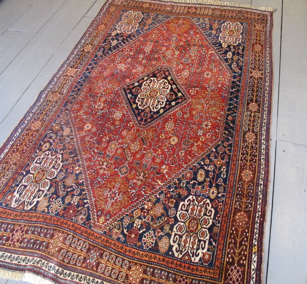 Persian Qashqai Rug, 2.20m x 1.36m View VII
