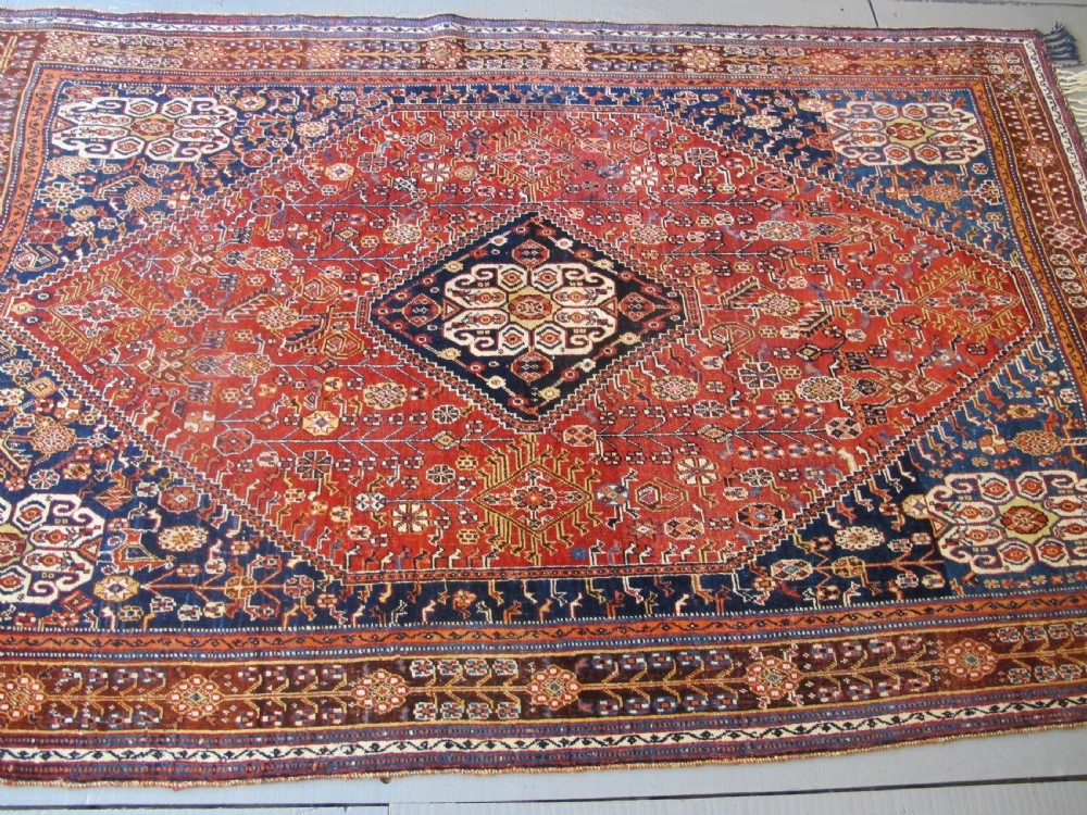 Persian Qashqai Rug, 2.20m x 1.36m View IX