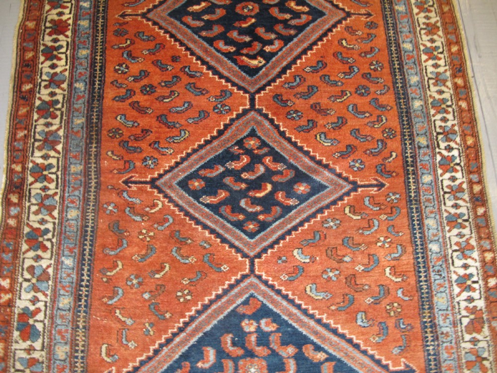 Fine Persian Hamadan Rug, Circa 1900, 2.00m x 1.36m View II