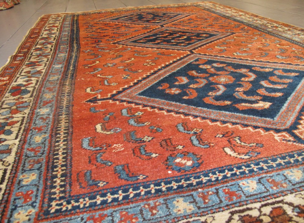 Fine Persian Hamadan Rug, Circa 1900, 2.00m x 1.36m View X