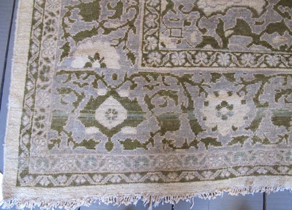 Pale Antique Ziegler Carpet, West Persia circa 1890, 4.30m x 3.20m View III