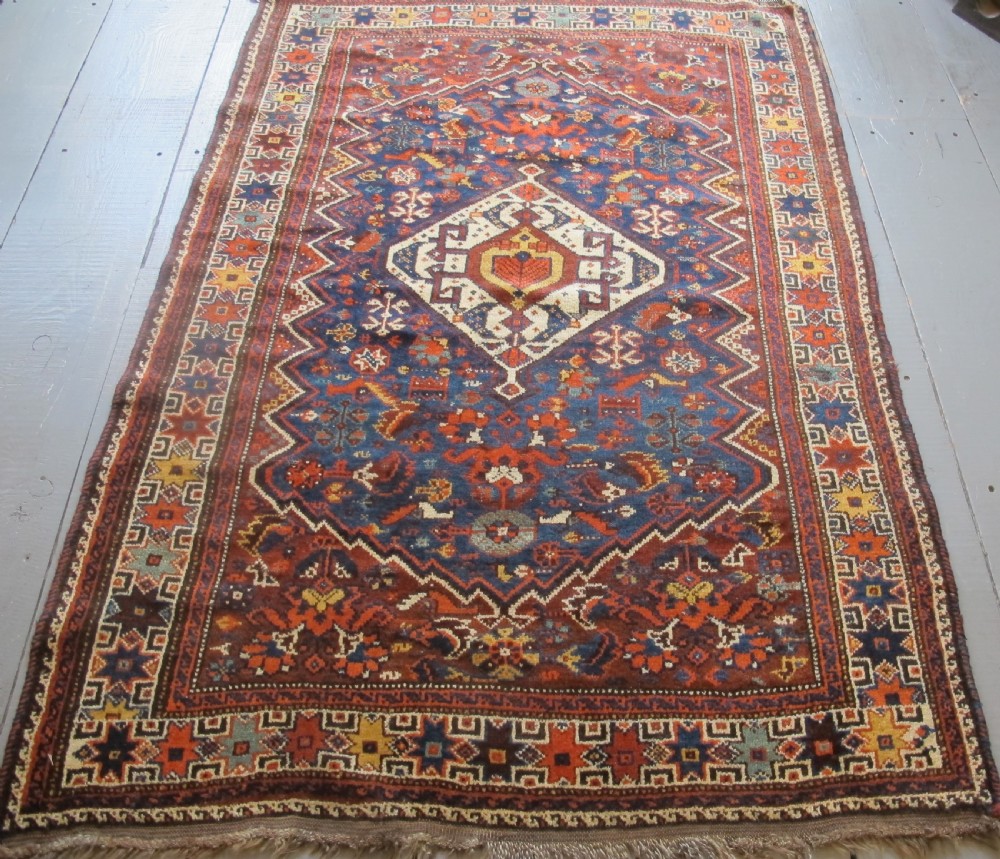 Very Pretty Persian Shiraz Rug 1.64m x 1.18m