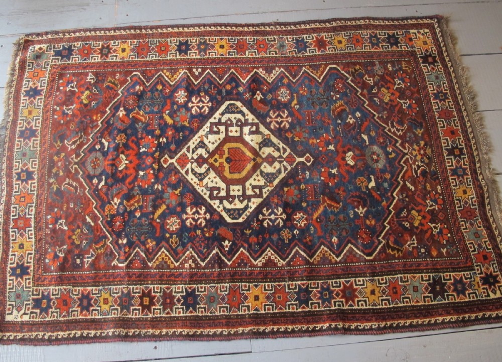 Very Pretty Persian Shiraz Rug 1.64m x 1.18m View VII