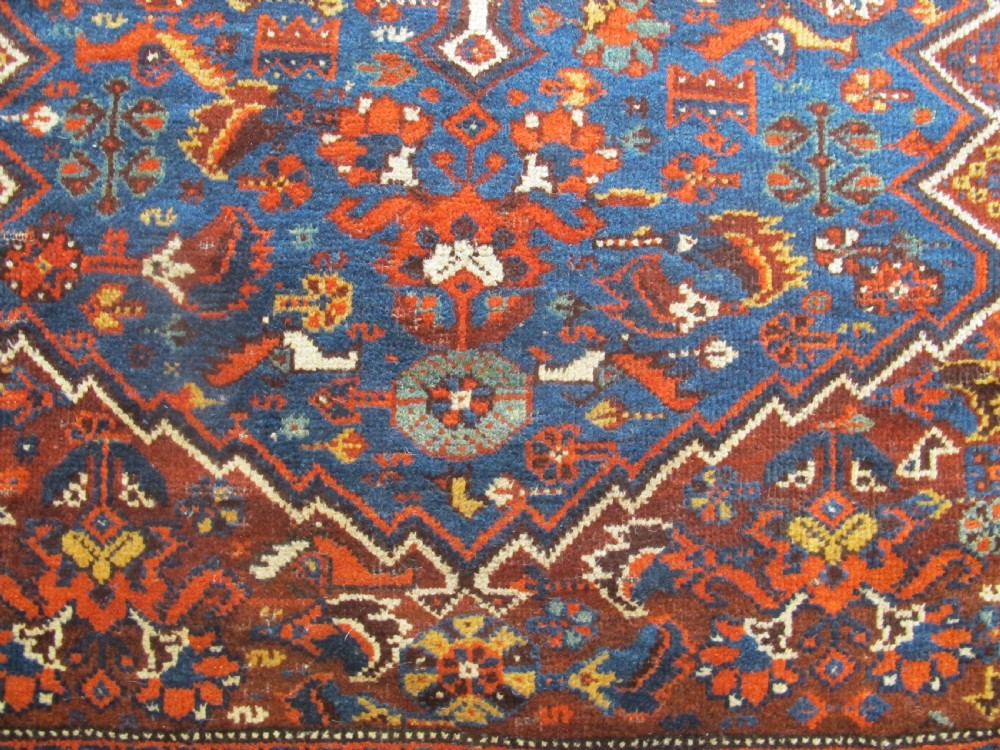 Very Pretty Persian Shiraz Rug 1.64m x 1.18m View VIII