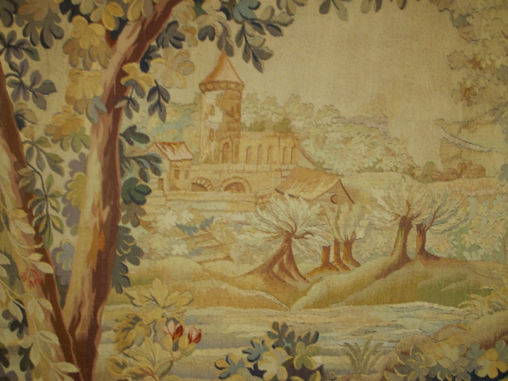 19th Century Verdure Tapestry, 2.47m x 3.03m View II