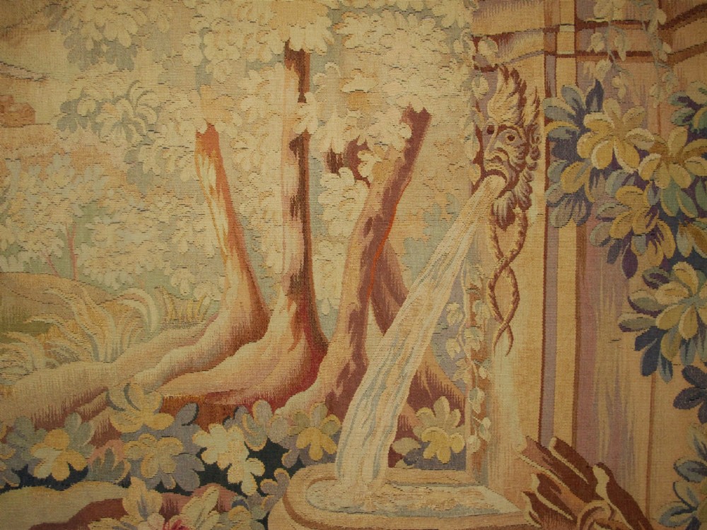 19th Century Verdure Tapestry, 2.47m x 3.03m View III