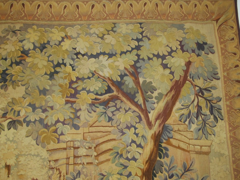 19th Century Verdure Tapestry, 2.47m x 3.03m View IV