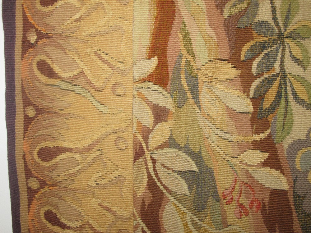 19th Century Verdure Tapestry, 2.47m x 3.03m View V