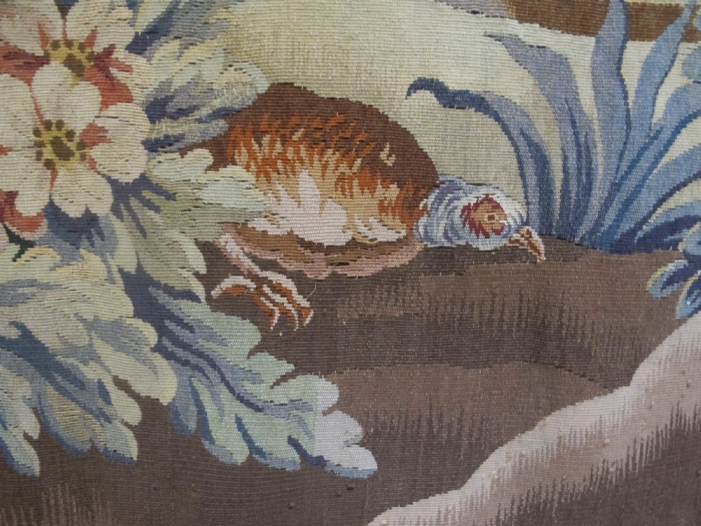 19th Century Verdure Tapestry, 2.47m x 3.03m View X