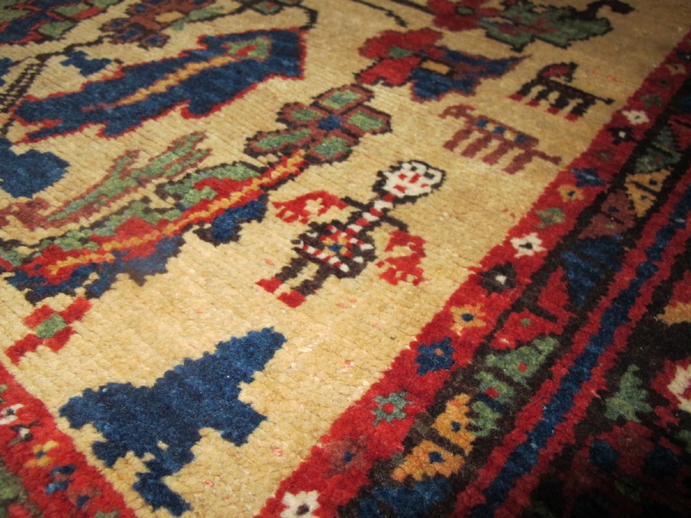 Tribal Afshar Rug, South-East Persia, Circa 1880, 2.03m x 1.54m View IV