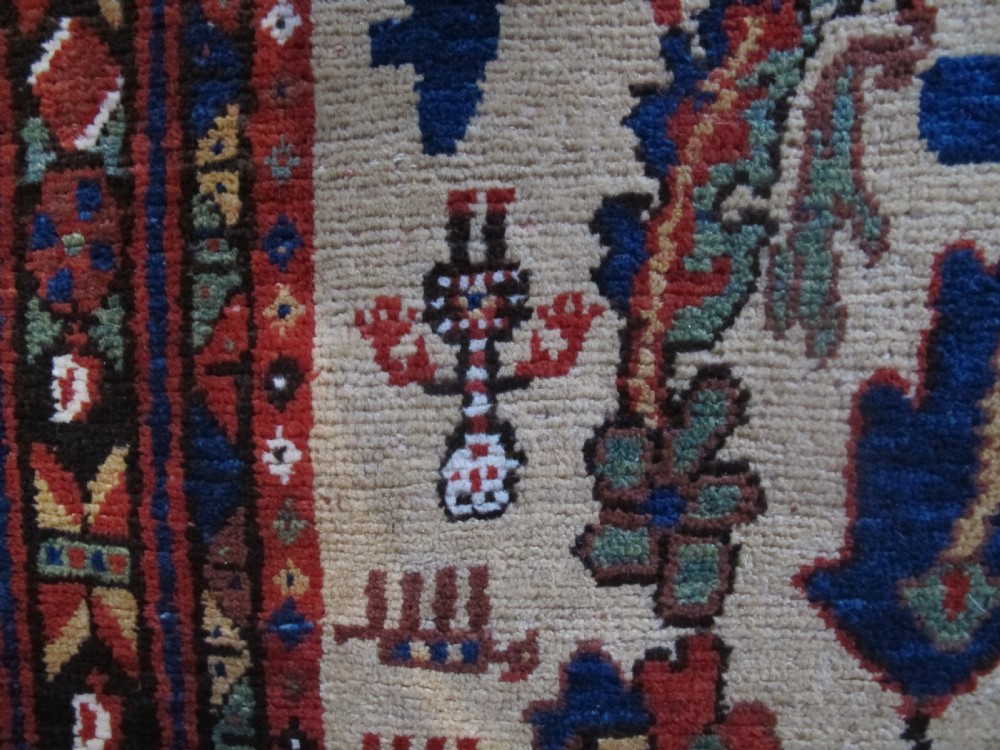 Tribal Afshar Rug, South-East Persia, Circa 1880, 2.03m x 1.54m View X