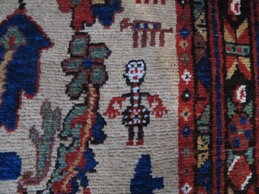 Tribal Afshar Rug, South-East Persia, Circa 1880, 2.03m x 1.54m View XI