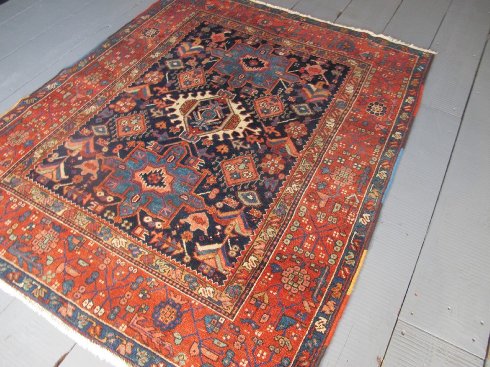 Fine Karaja Rug, North-West Persia, circa 1880, 1.82m x 1.48m View VIII