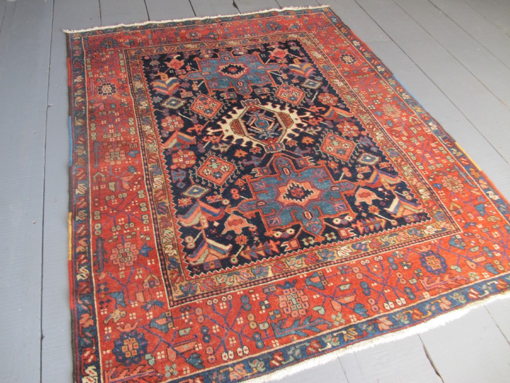 Fine Karaja Rug, North-West Persia, circa 1880, 1.82m x 1.48m View IX