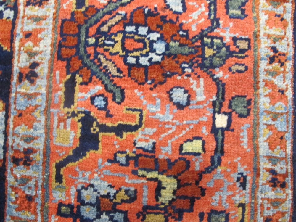 Fine Heriz Rug, Persia, Circa 1880, 1.98m x 1.39m View XI