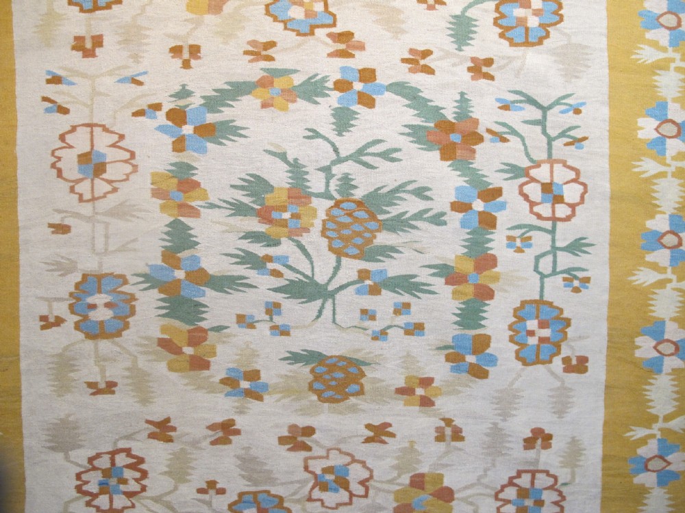 Fine Ukrainian Kilim, Circa 1890, 2.76m x 1.85m View III