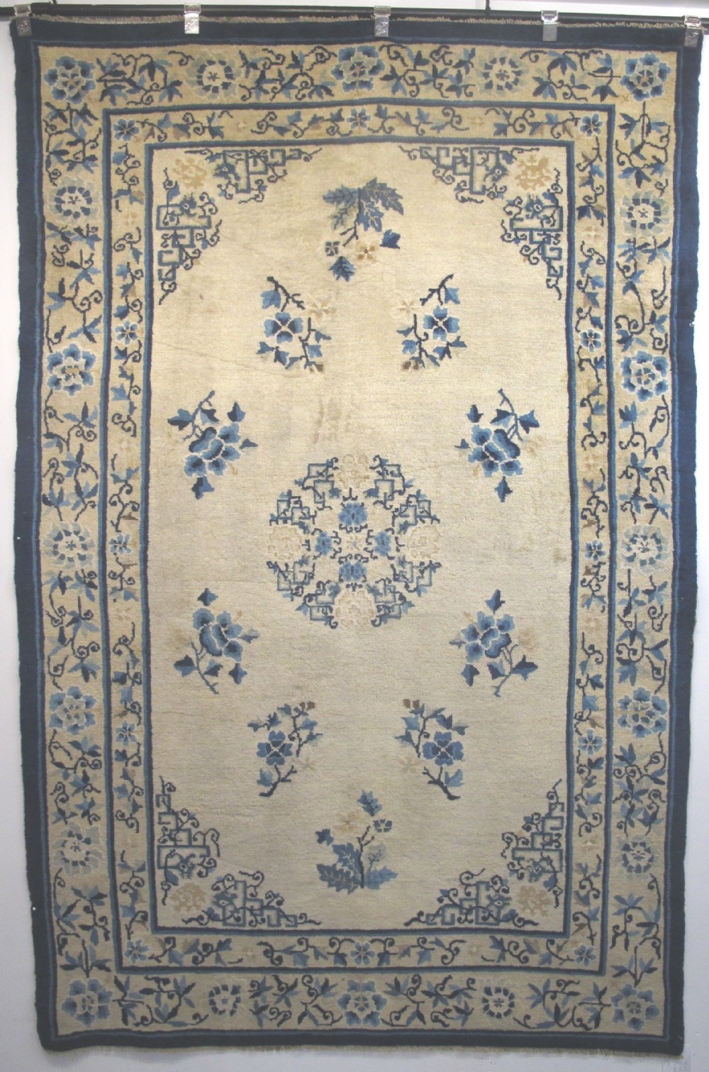 Antique Chinese Rug, 2.38m x 1.58m View X