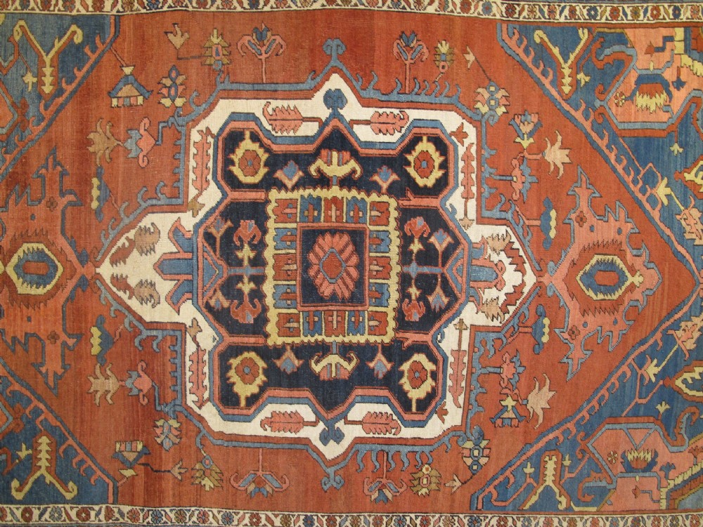 Bakshaish Village Carpet, North-West Persia, circa 1880, 3.45m x 2.50m View II