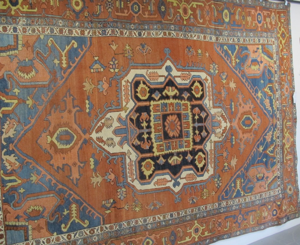 Bakshaish Village Carpet, North-West Persia, circa 1880, 3.45m x 2.50m View X