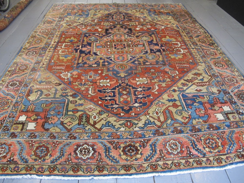 Heriz Carpet, North-West Persia, circa 1880, 3.43m x 2.57m