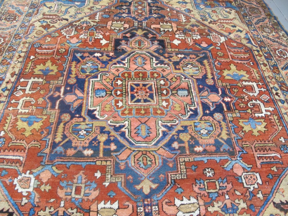 Heriz Carpet, North-West Persia, circa 1880, 3.43m x 2.57m View II