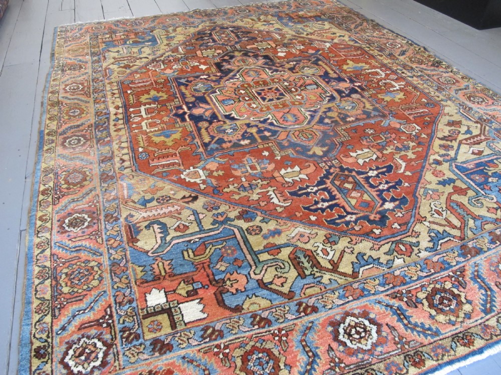 Heriz Carpet, North-West Persia, circa 1880, 3.43m x 2.57m View III
