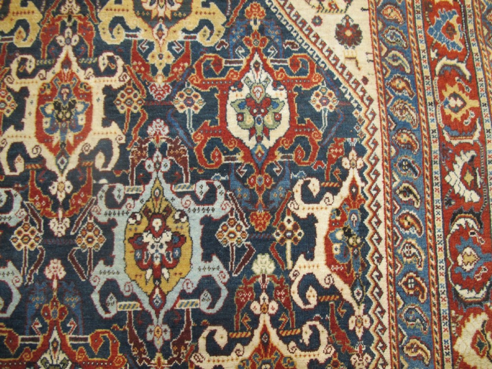 Fine Antique Qashquli Rug, South Persia, 2.20m x 1.55m, Circa 1890 View VIII