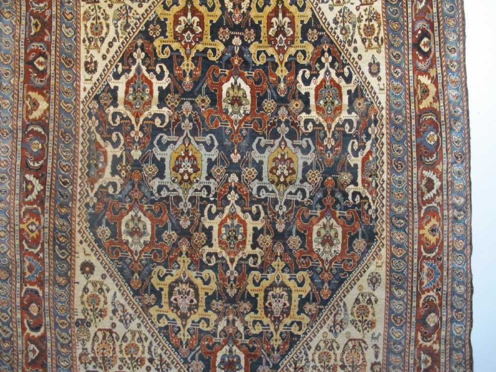 Fine Antique Qashquli Rug, South Persia, 2.20m x 1.55m, Circa 1890 View IX