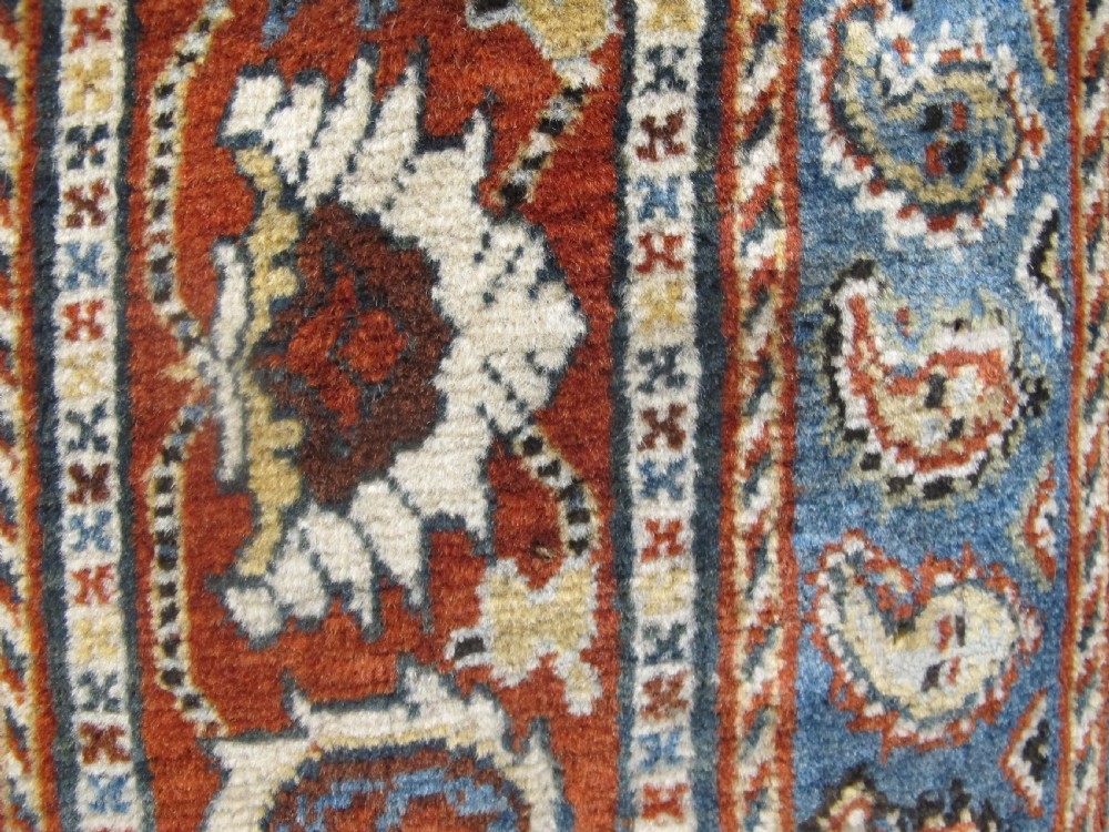 Fine Antique Qashquli Rug, South Persia, 2.20m x 1.55m, Circa 1890 View X