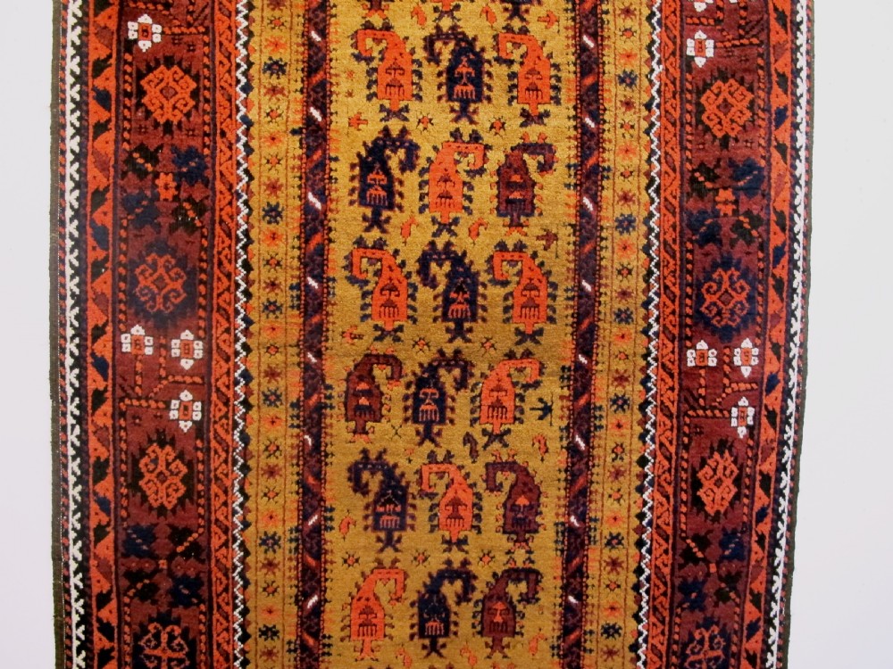 Fine Belouch Prayer Rug, circa 1880, 1.87m x 0.93m View XI