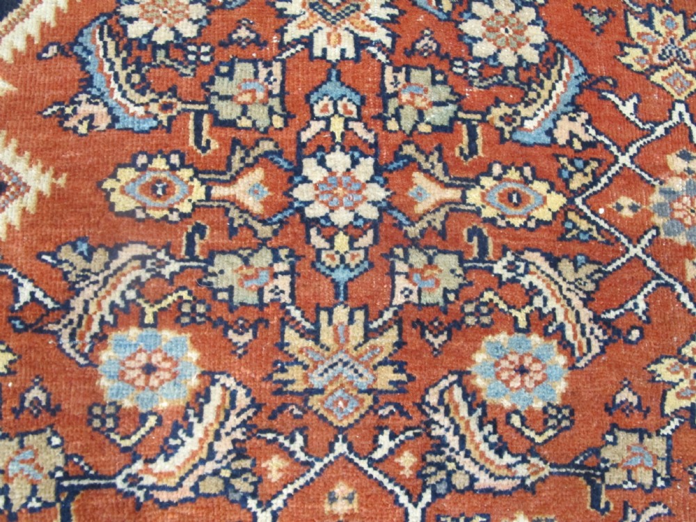 Antique Persian Mahal Carpet, circa 1880, 3.17m x 2.54m View IX