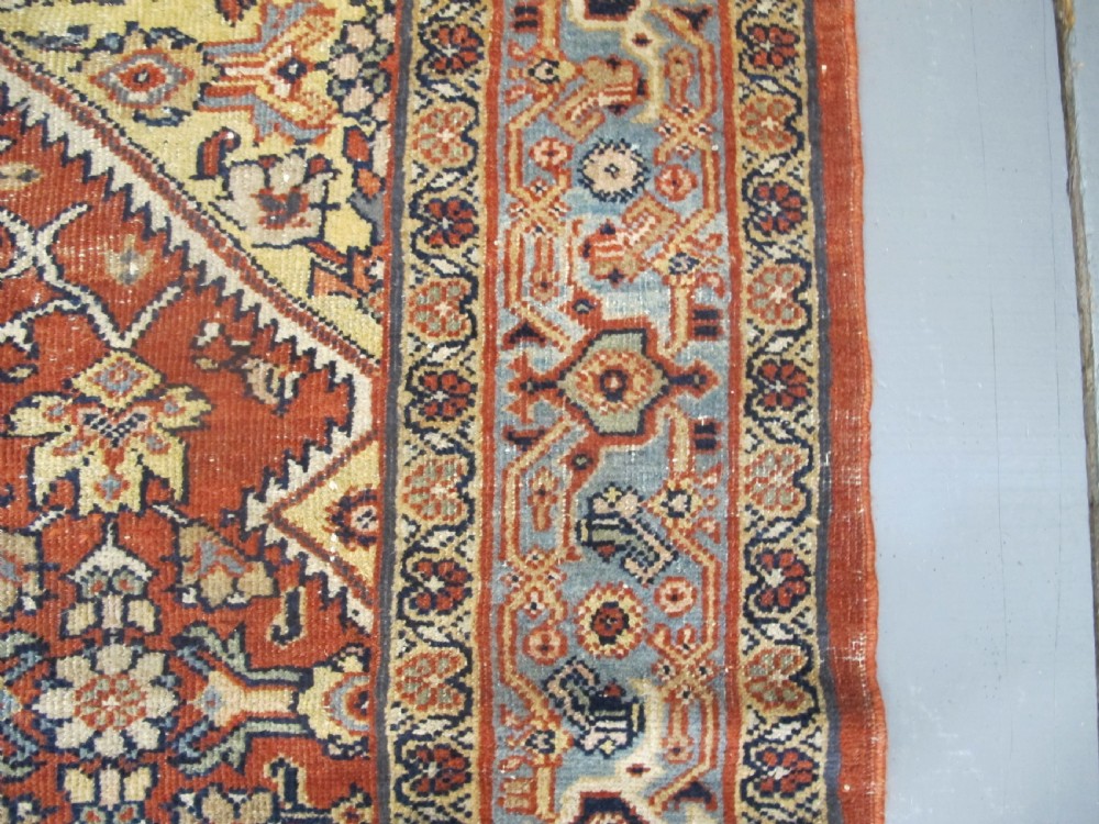 Antique Persian Mahal Carpet, circa 1880, 3.17m x 2.54m View XI