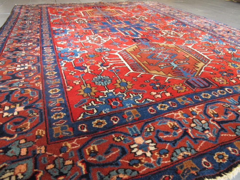 Antique Heriz Rug, North-West Persia, circa 1890, 1.94m x 1.43m View IV