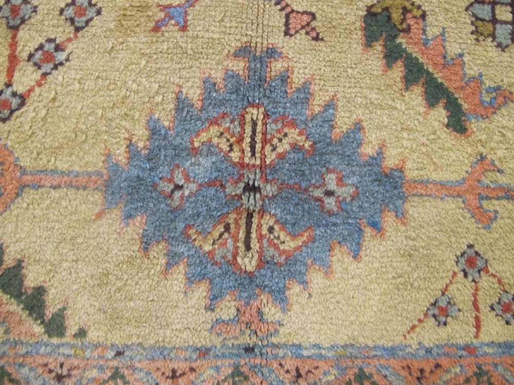 Pale Oushak Carpet, Western Anatolia, circa 1890, 4.08m x 2.40m View IV