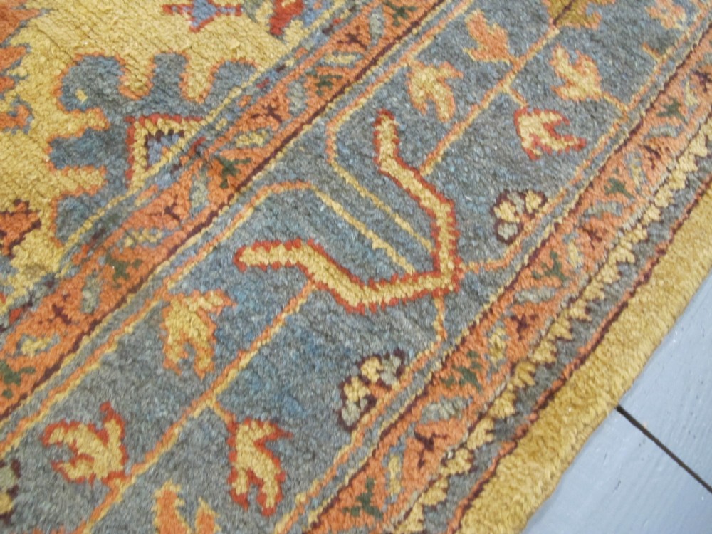 Pale Oushak Carpet, Western Anatolia, circa 1890, 4.08m x 2.40m View V