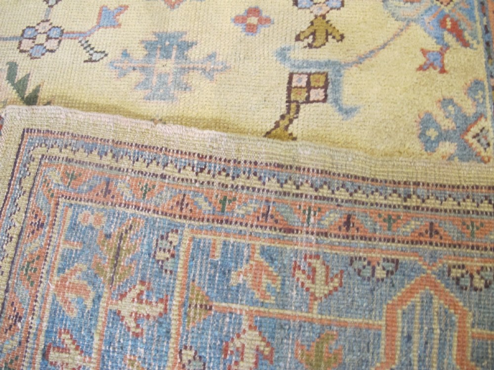 Pale Oushak Carpet, Western Anatolia, circa 1890, 4.08m x 2.40m View VIII