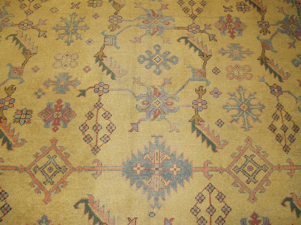 Pale Oushak Carpet, Western Anatolia, circa 1890, 4.08m x 2.40m View XI