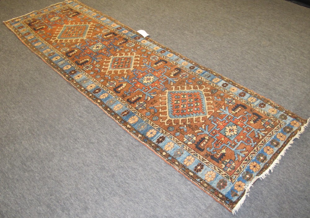North-West Persian Runner, Circa 1880, 2.70m x 0.83m View III
