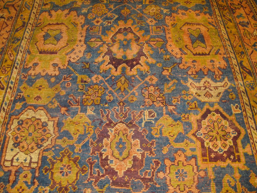 Attractive Oushak Carpet, circa 1880, 3.36m x 2.27m View II