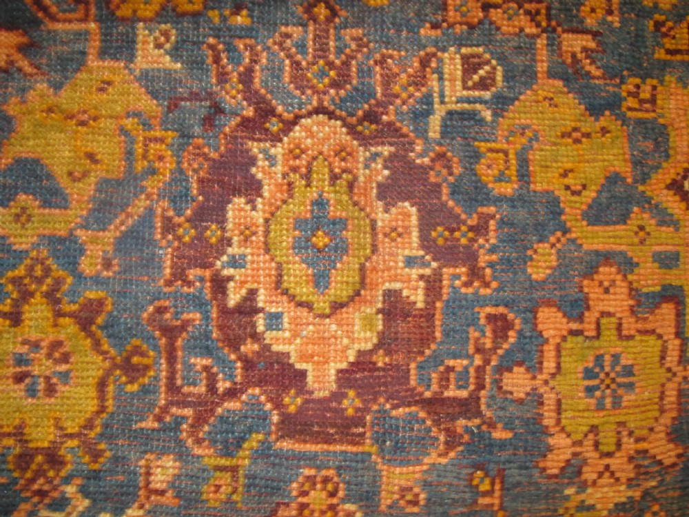 Attractive Oushak Carpet, circa 1880, 3.36m x 2.27m View III